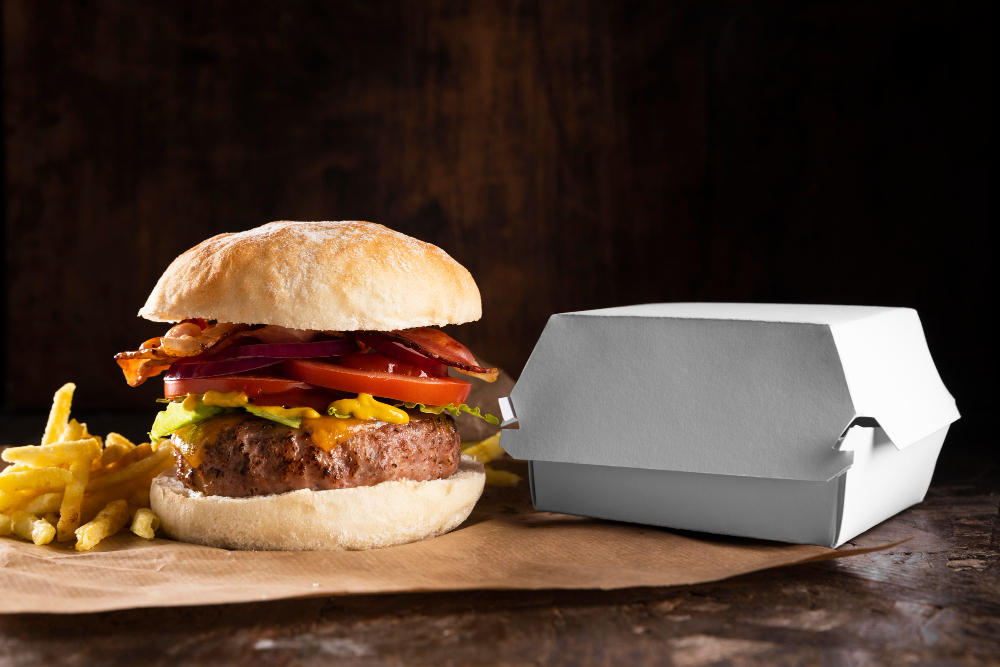 Caixa para hambúrguer personalizada em Cabo de Santo Agostinho: invista em qualidade sem abrir mão do custo-benefício.